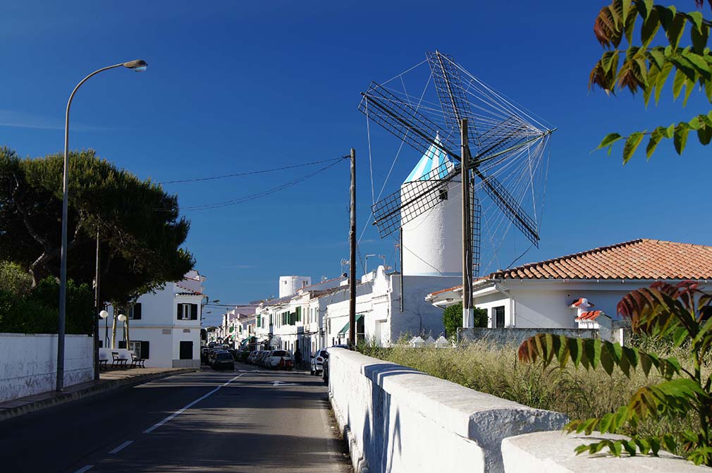 Windmill in Sant Lluis Menorca
